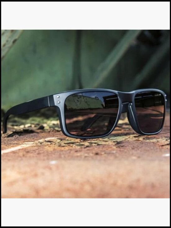Polarized Square Sunglasses with UV Protection for Unisex Adults main image 6